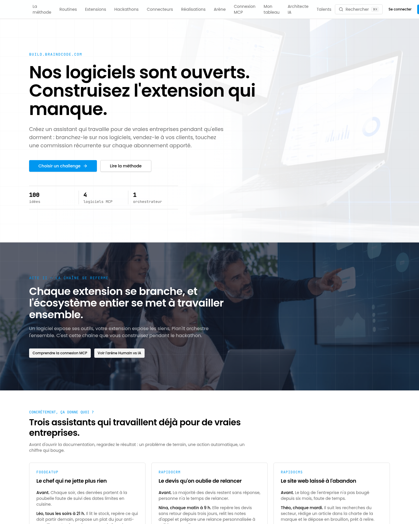Écran réel braindcode-build